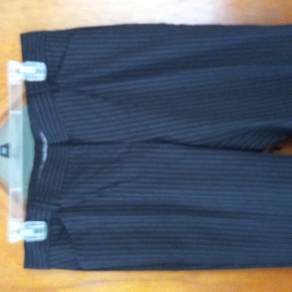 Express Design Studio Editor Dress Pants Striped Slacks - Picture 2 of 8